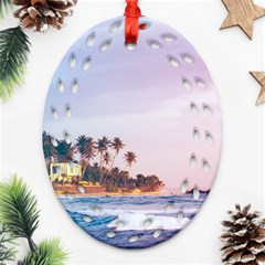 Seascape Ornament (oval Filigree) by goljakoff