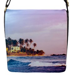 Seascape Flap Closure Messenger Bag (s) by goljakoff