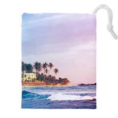 Seascape Drawstring Pouch (4xl) by goljakoff