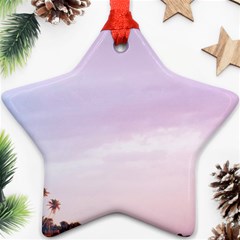 Seascape Sunset Ornament (star) by goljakoff