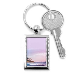 Seascape Sunset Key Chain (rectangle) by goljakoff