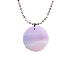 Seascape Sunset 1  Button Necklace