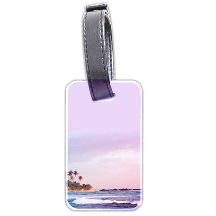 Seascape sunset Luggage Tag (two sides)