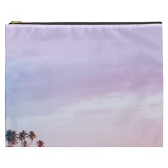 Seascape Sunset Cosmetic Bag (xxxl) by goljakoff