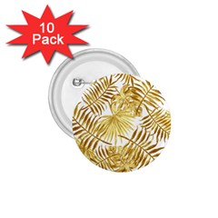 Golden Leaves 1 75  Buttons (10 Pack) by goljakoff