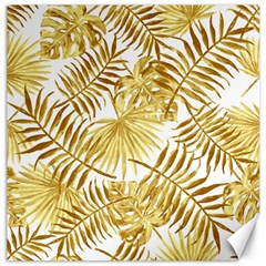 Golden Leaves Canvas 12  X 12  by goljakoff