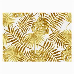 Golden Leaves Large Glasses Cloth (2 Sides) by goljakoff