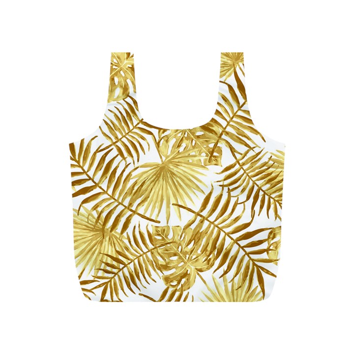 Golden leaves Full Print Recycle Bag (S)