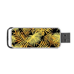 Gold Leaves Portable Usb Flash (two Sides) by goljakoff