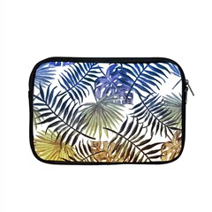 Blue And Yellow Tropical Leaves Apple Macbook Pro 15  Zipper Case by goljakoff