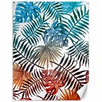 Blue tropical leaves Canvas 18  x 24  17.8 x23.08  Canvas - 1