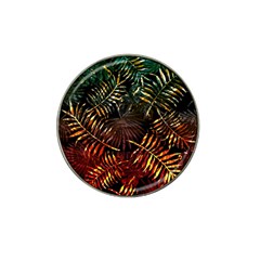 Tropical Leaves Hat Clip Ball Marker (10 Pack) by goljakoff