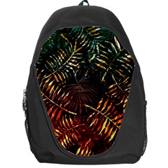 Tropical Leaves Backpack Bag by goljakoff