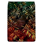 Tropical leaves Removable Flap Cover (L) Front