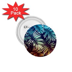 Tropic Leaves 1 75  Buttons (10 Pack) by goljakoff