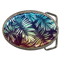 Tropic Leaves Belt Buckles by goljakoff