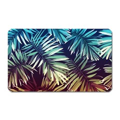 Tropic Leaves Magnet (rectangular) by goljakoff