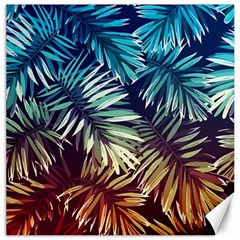 Tropic Leaves Canvas 12  X 12  by goljakoff