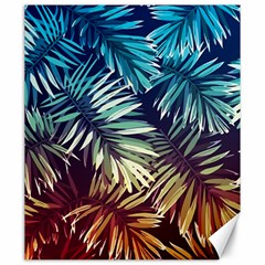 Tropic Leaves Canvas 20  X 24  by goljakoff