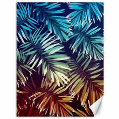 Tropic Leaves Canvas 36  X 48  by goljakoff