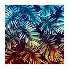 Tropic Leaves Medium Glasses Cloth (2 Sides) by goljakoff