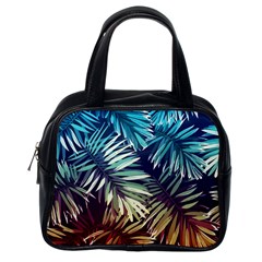 Tropic Leaves Classic Handbag (one Side) by goljakoff