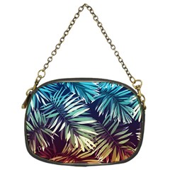 Tropic Leaves Chain Purse (two Sides) by goljakoff