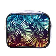 Tropic Leaves Mini Toiletries Bag (one Side) by goljakoff