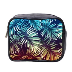 Tropic Leaves Mini Toiletries Bag (two Sides) by goljakoff