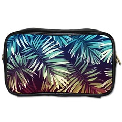 Tropic Leaves Toiletries Bag (one Side) by goljakoff