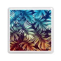 Tropic Leaves Memory Card Reader (square) by goljakoff