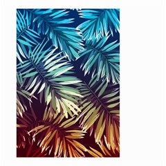 Tropic Leaves Small Garden Flag (two Sides) by goljakoff