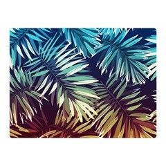 Tropic Leaves Double Sided Flano Blanket (mini)  by goljakoff