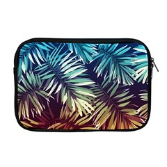 Tropic Leaves Apple Macbook Pro 17  Zipper Case by goljakoff