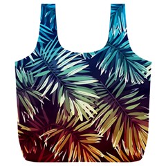 Tropic Leaves Full Print Recycle Bag (xxxl) by goljakoff