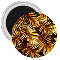 Golden Leaves 3  Magnets by goljakoff