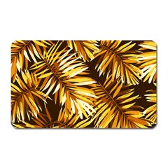 Golden Leaves Magnet (rectangular) by goljakoff