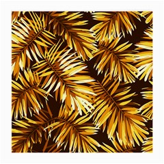 Golden Leaves Medium Glasses Cloth by goljakoff