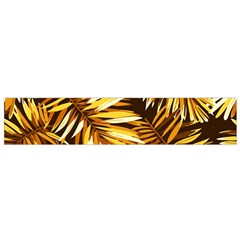 Golden Leaves Small Flano Scarf by goljakoff