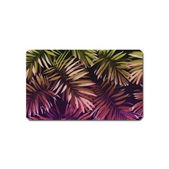 Purple Leaves Magnet (name Card) by goljakoff