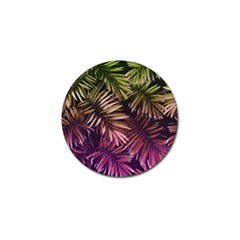 Purple Leaves Golf Ball Marker (10 Pack) by goljakoff