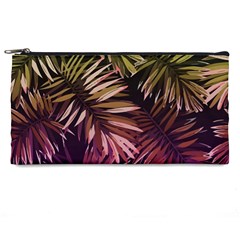 Purple Leaves Pencil Case by goljakoff