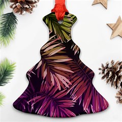 Purple Leaves Ornament (christmas Tree)  by goljakoff