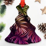 Purple leaves Ornament (Christmas Tree)  Front