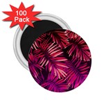 Pink leaves 2.25  Magnets (100 pack)  Front