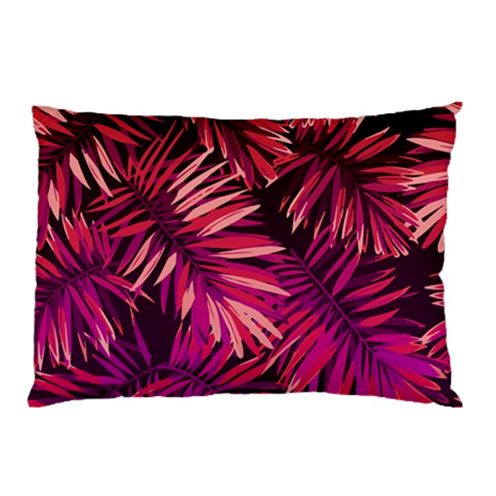 Pink leaves Pillow Case (Two Sides)