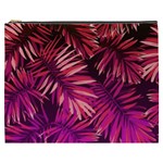 Pink leaves Cosmetic Bag (XXXL) Front