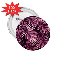 Rose Leaves 2 25  Buttons (100 Pack)  by goljakoff