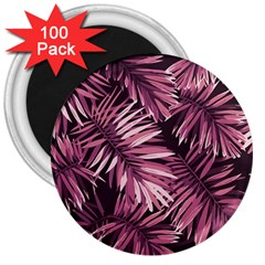 Rose Leaves 3  Magnets (100 Pack) by goljakoff