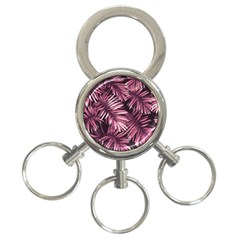 Rose Leaves 3-ring Key Chain by goljakoff